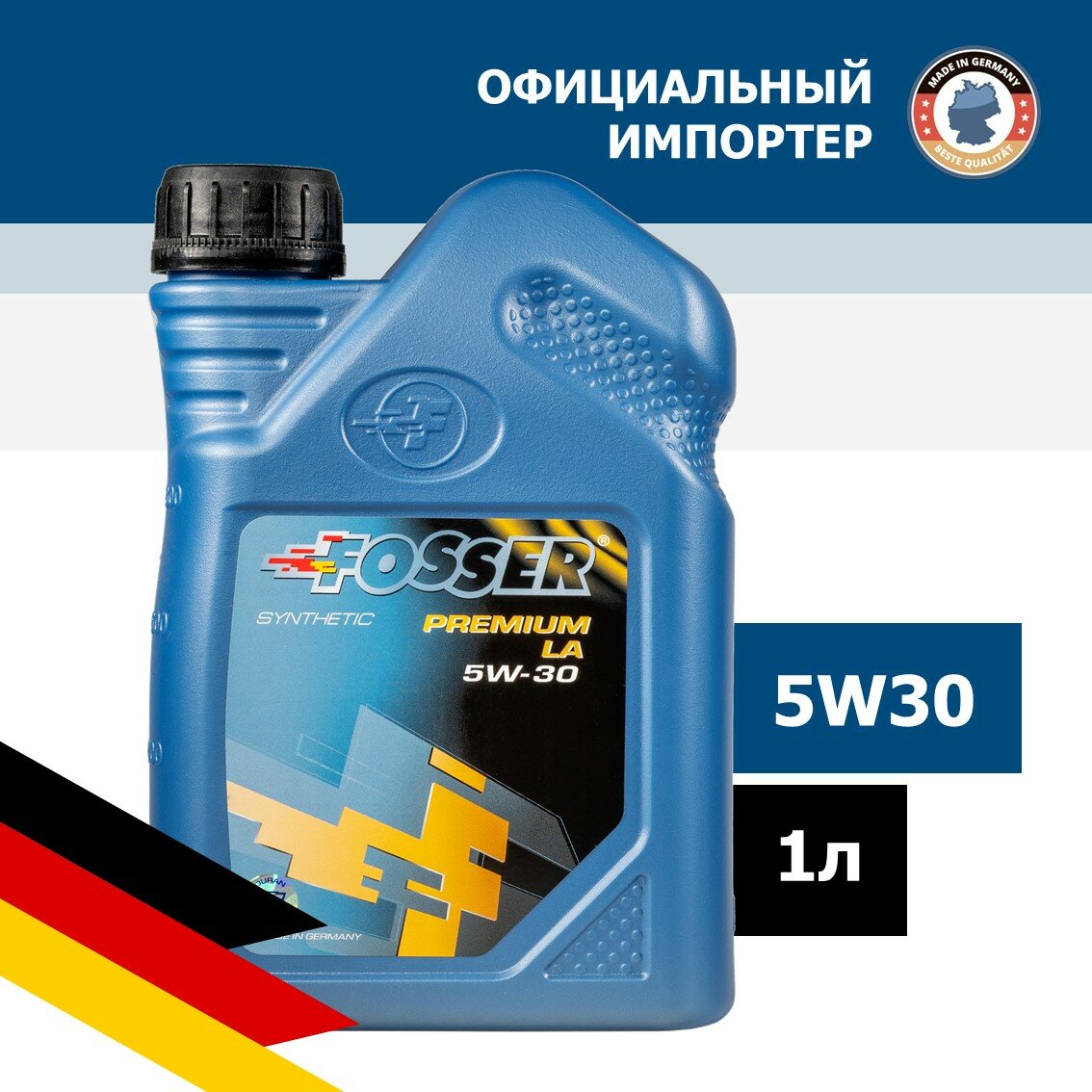 Моторное масло FOSSER Premium LA 5W-30, 1л