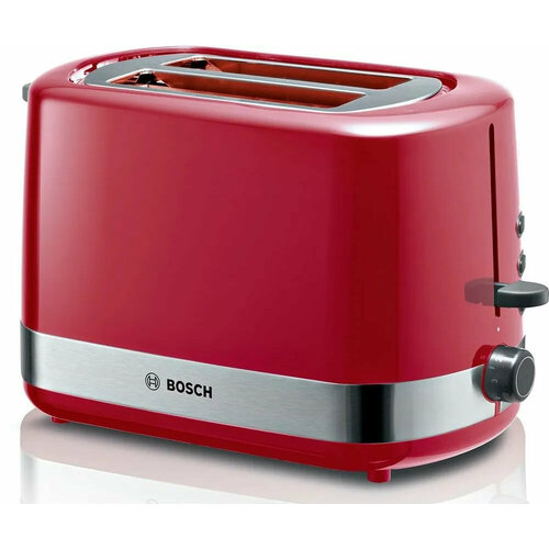 Тостер Bosch TAT6A514 800Вт красный тостер bosch tat3p424 красный