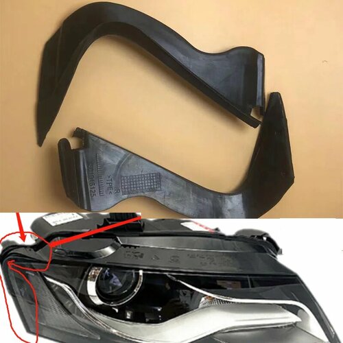 Уплотнительная лента для фар Audi A4 B8 2008-2012 уплотнительная лента для крышки автомобильной фары уплотнительная лента прокладка накладная лента для фар left right 774₽