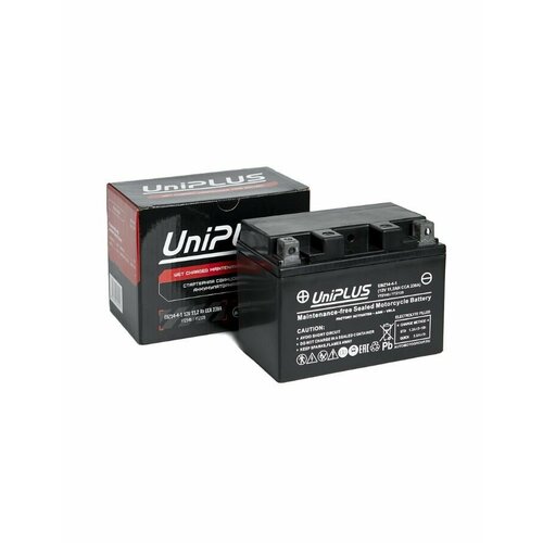 Аккумулятор мото UniPLUS AGM EB30-3 30Ah ОП 385A (YIX30L, YB30L) (166x126x175)