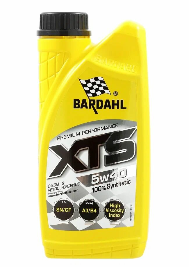 фото Синтетическое моторное масло Bardahl XTS 5W-40