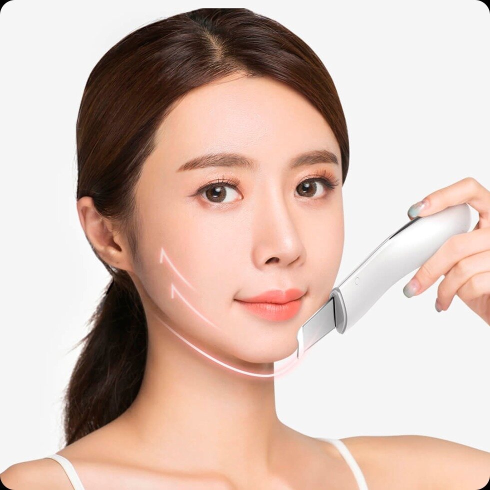 Изображение Аппарат для ультразвуковой чистки лица Xiaomi WellSkins Ultrasonic Skin Scrubber WX-CJ101