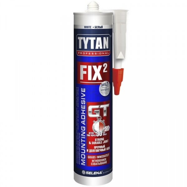Титан профессионал Fix GT2 клей монтажный 290мл 1шт
