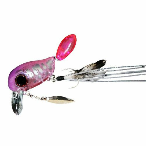 Воблер Jackall Micro Tappy 54F цвет Pinky Coach - убойная приманка по белому хищнику и окуню