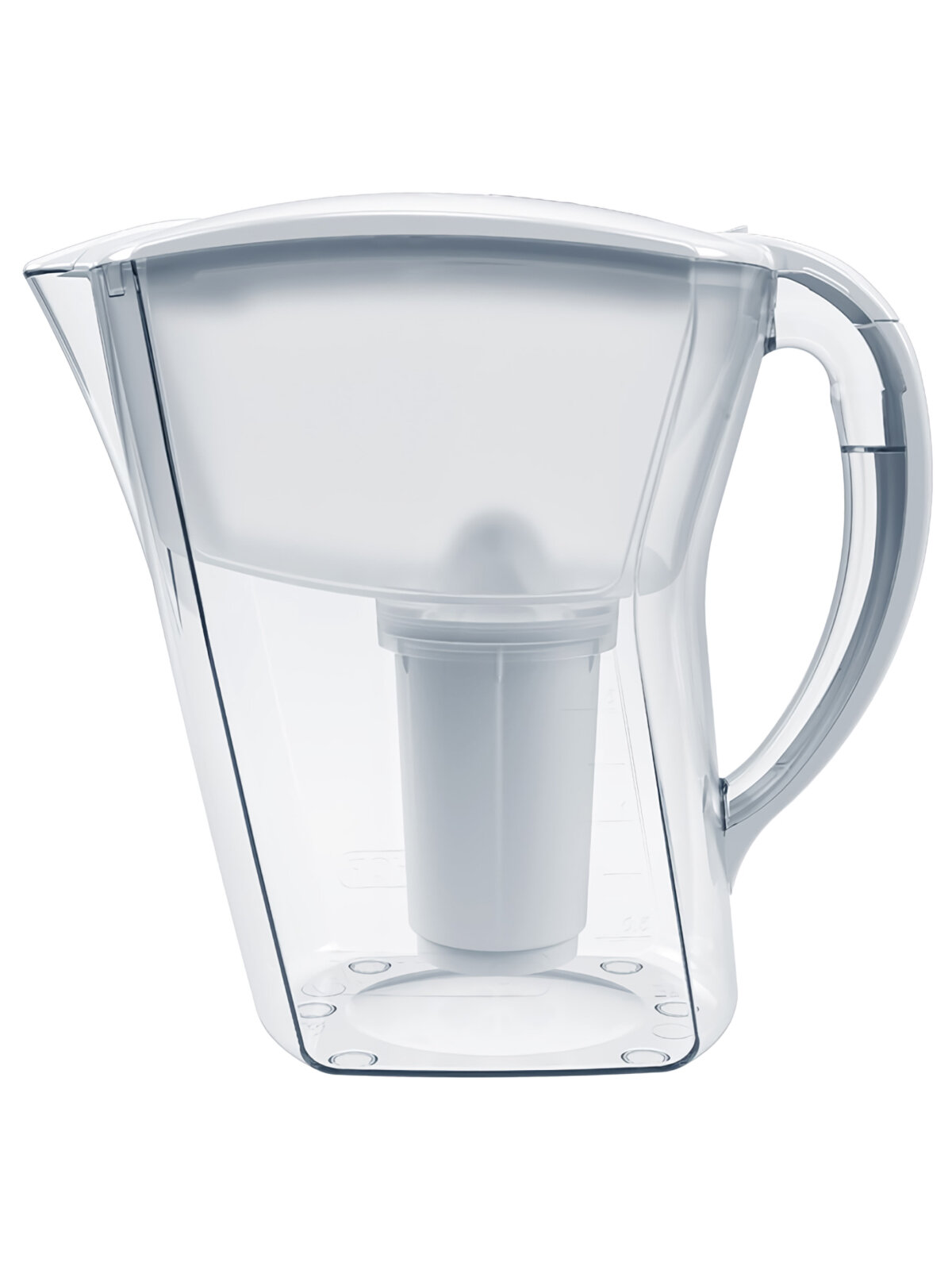 АКВАФОР аквамарин Водоочиститель Кувшин 3,8л, ресурс 350л, белый, 211598