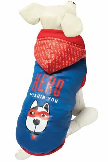 Triol Попона для собак утепленная "Герой" размер XXL (45см)