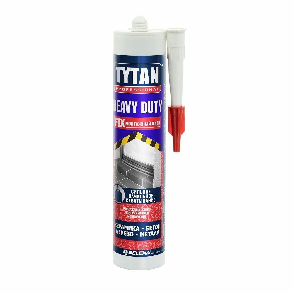 Клей монтажный Tytan Professional HEAVY DUTY бежевый (310мл)