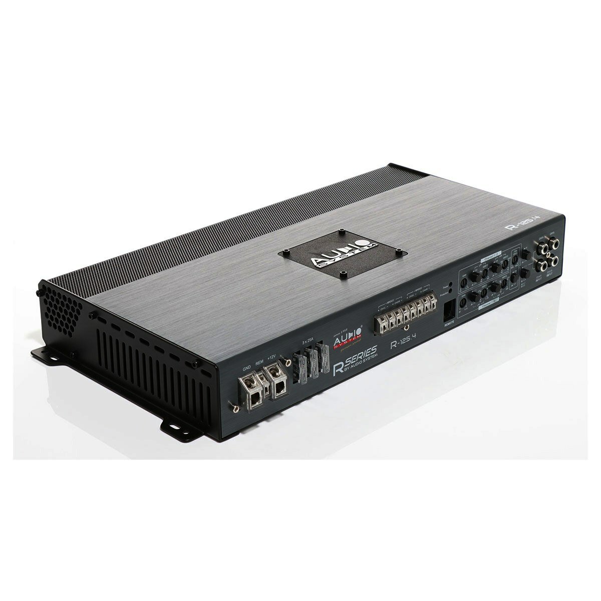 Усилитель Audio System R-125.4, 4 канала, мощность 220/125Вт, класс A/B