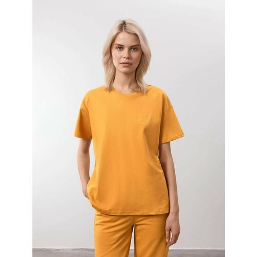 фото Футболка just clothes, 1 шт., размер l, желтый