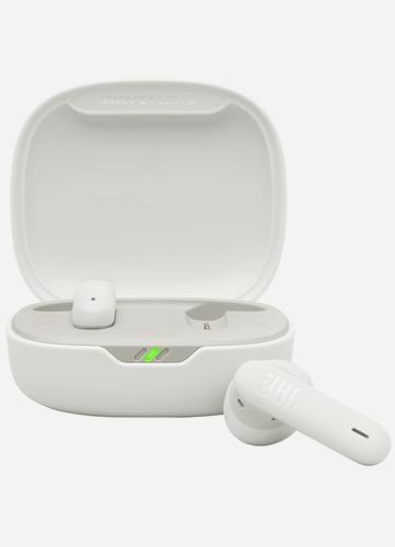 Изображение товара Наушники беспроводные JBL Wave Flex 2, белый, шумоподавление
