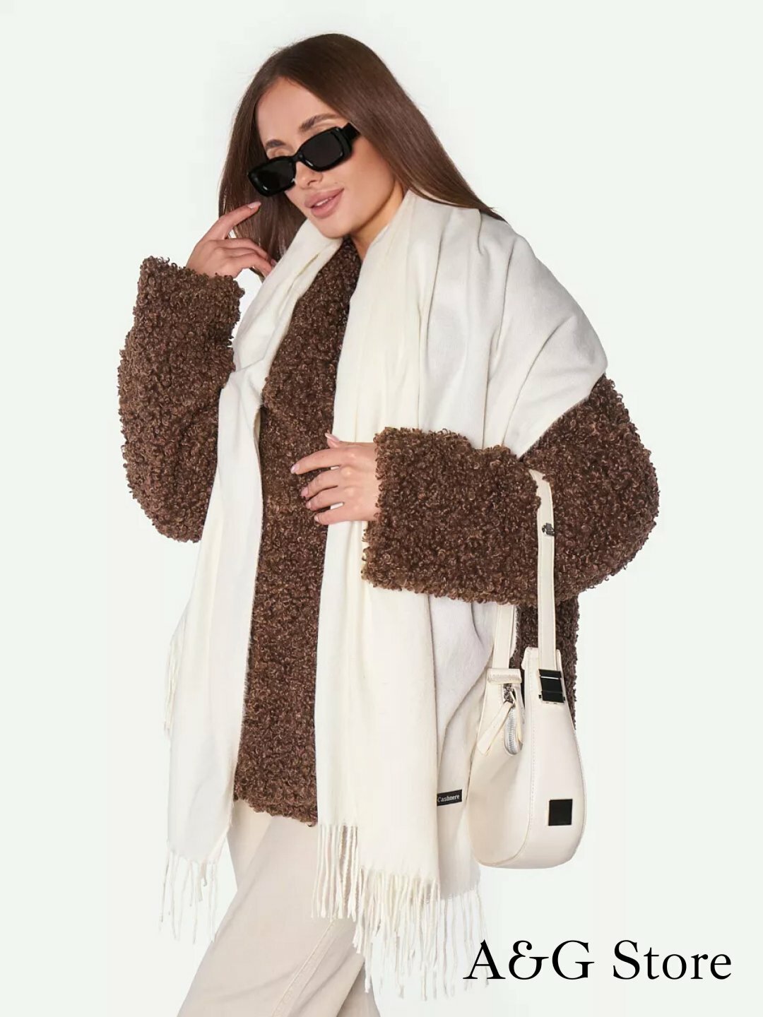 Шарф Шарф кашемировый элегантность с теплом и стилем для мужчин и женщин