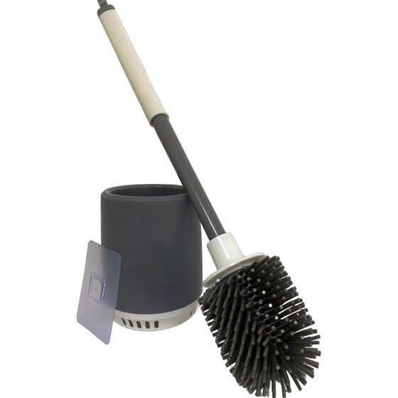 Ерш напольный с силиконовой щеткой круглый Zalel HD5611