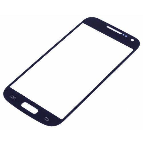 Стекло модуля для Samsung i9190/i9192/i9195 Galaxy S4 mini, синий, AAA аудио разъем для samsung i9190 i9195 на шлейфе