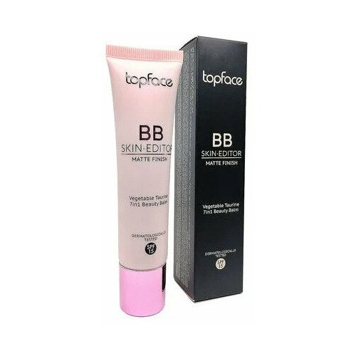 TopFace Тональный крем BB Skin Editor Matte Finish Foundation PT462, тон № 02 светло-бежевый