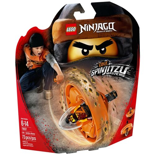 конструктор lego ninjago 70637 коул мастер кружитцу 73 дет LEGO Ninjago 70637 Коул — Мастер Кружитцу, 73 дет.