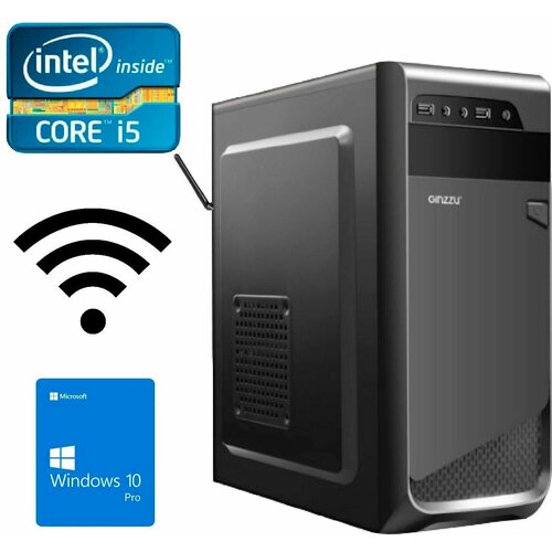 Системный блок Intel core I5-3470, 3.2 ГГц, RAM 4Gb, SSD 240Gb, Windows 10Pro, Wi-Fi офисный, для работы, для учебы, для дома