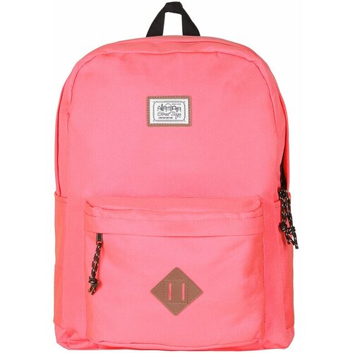 Рюкзак / Street Bags / 7231 Розетка на кармане 41х12х31 см / розовый