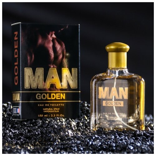 Туалетная вода мужская Man Golden, 100 мл туалетная вода мужская credo man golden wings 100 мл