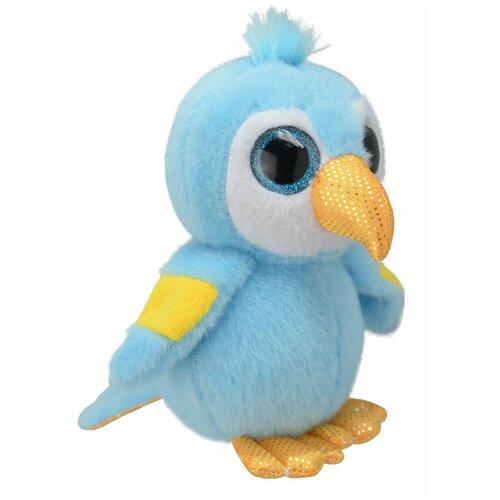 мягкая игрушка реалистичный попугай ара 20 см серая грудка Мягкая игрушка Wild Planet Большой Ара, 25 см, разноцветный