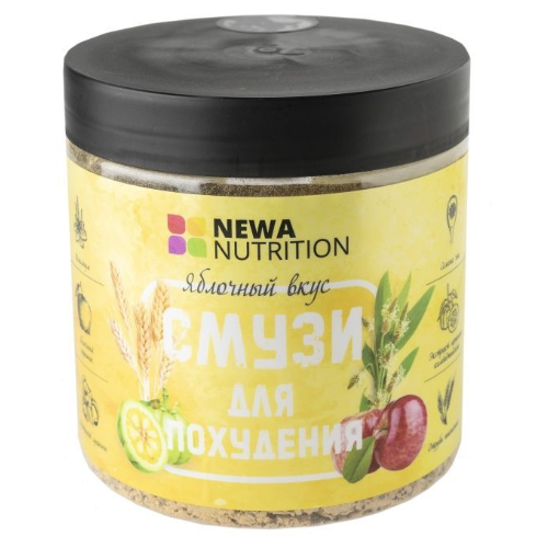 Смузи для похудения со вкусом яблока, NEWA Nutrition 180г