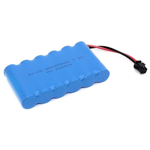 Аккумулятор Vbparts Ni-Cd 7.2V 1400mAh AA Flatpack разъем SM 082371