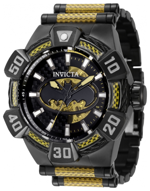 Наручные часы INVICTA, черный/золотистый
