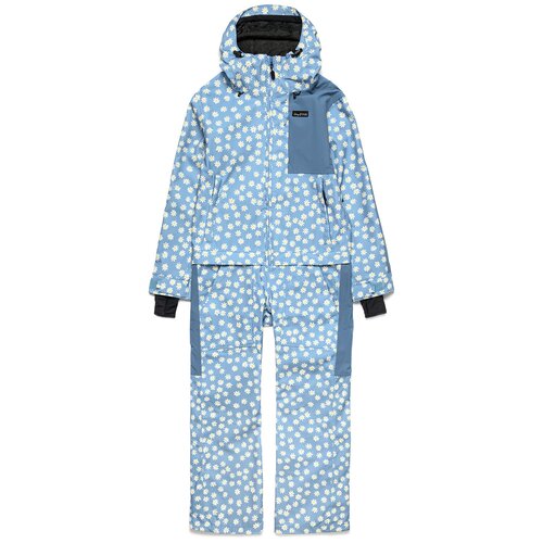 Комбинезон женский, сноубордический, горнолыжный AIRBLASTER STRETCH FREEDOM SUIT LIGHT BLUE DAISY, размер M