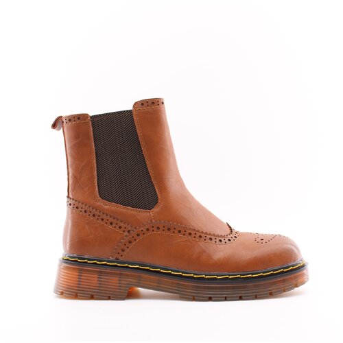 фото Ботинки madella, размер 39, коричневый