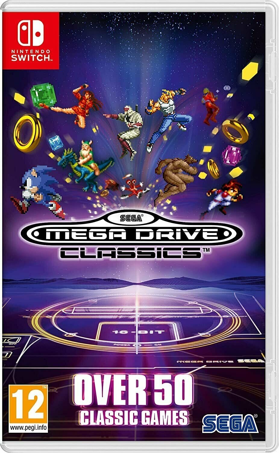 Игра SEGA Mega Drive Classics (Nintendo Switch, Английская версия)
