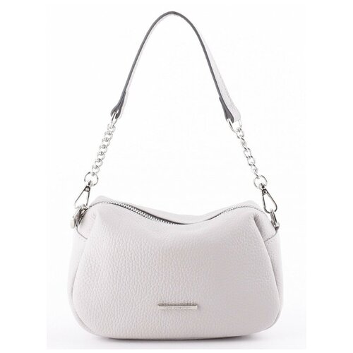 Сумка кросс-боди Fiato Dream, фактура гладкая, серый