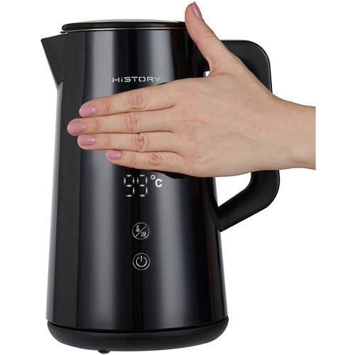 Чайник термопот электрический с регулируемой температурой HiSTORY IK-XD120 черный 579900₽