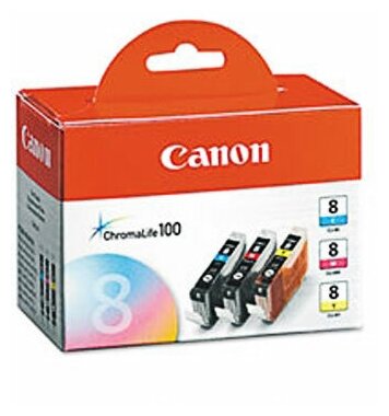 Набор картриджей Canon CLI-8CMY для Pixma iP6600D/iP4200/5200/5200R