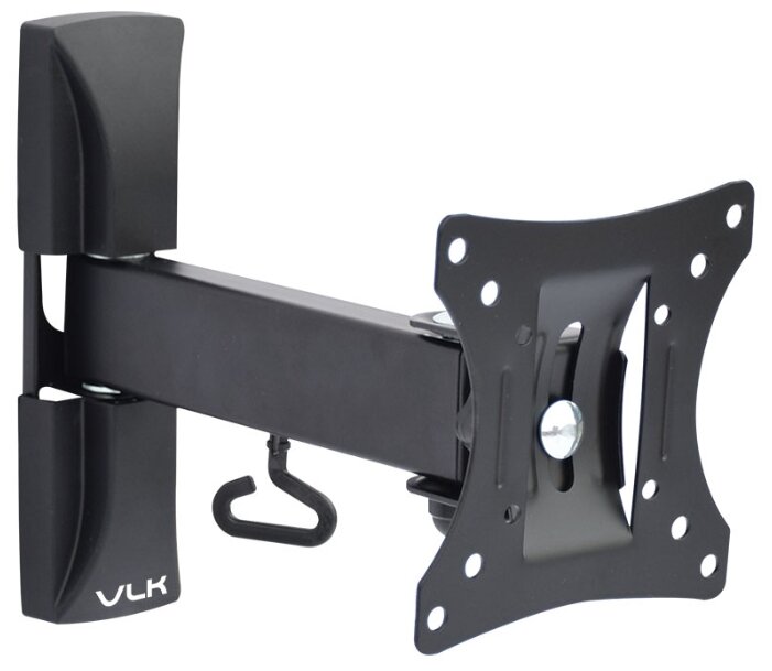 Кронштейн для телевизора настенный VLK TRENTO-2 / до 32 дюймов / до 20 кг / vesa 100x100 / наклонно-поворотное крепление для тв / держатель для телевизора