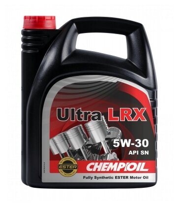 Масло CHEMPIOIL Ultra LRX SAE 5W-30 синт. (4л.) API SN/CF; ACEA C3; VW 504.00/507.00; MB 229.51; BMW LL-04