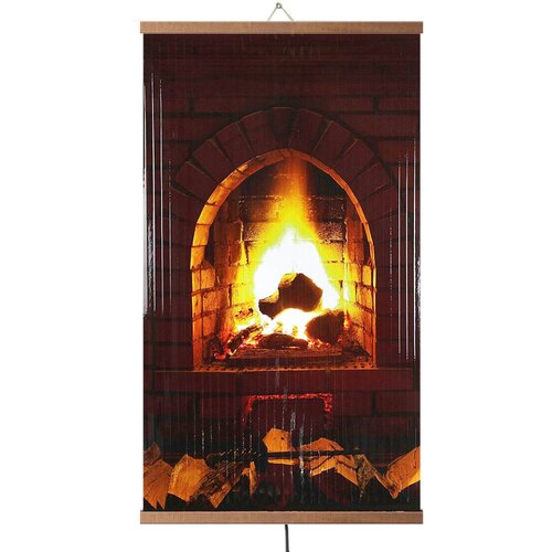 Пленочный инфракрасный обогреватель-картина Fireplace с термостатом 500 Вт 144000₽