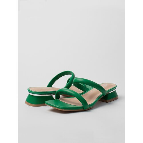 Женские Босоножки/36\зеленые