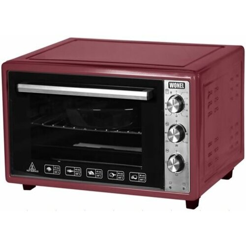 Мини-печь Wonel 300-серия с конвекцией Convection Красно-чёрная 673600₽