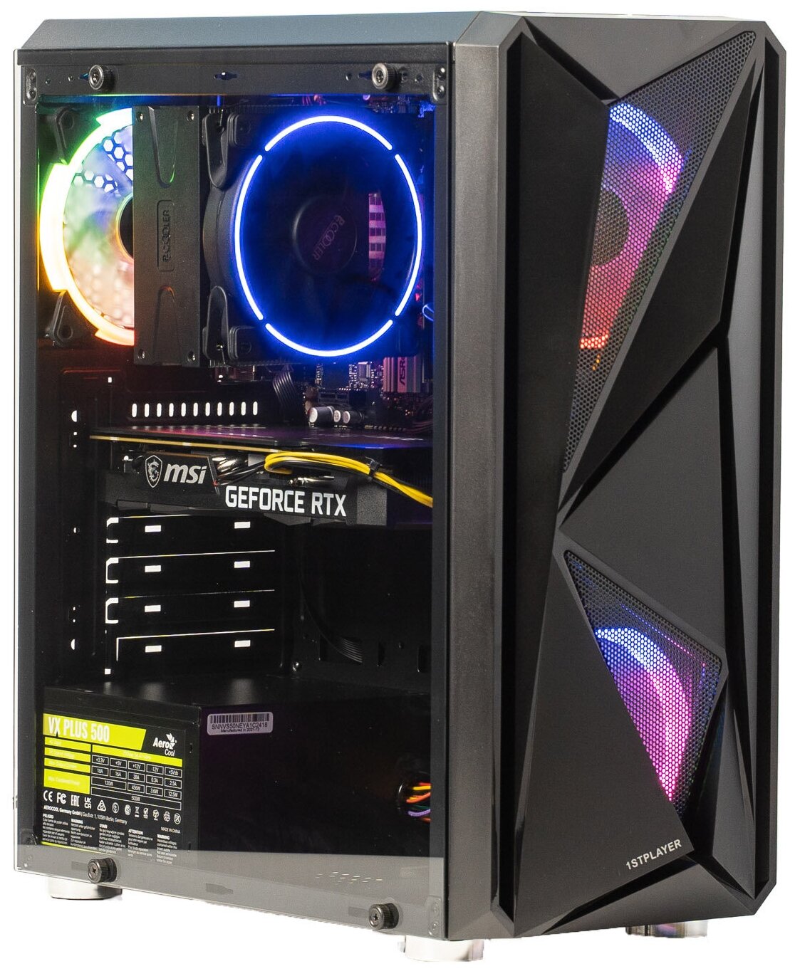 Игровой компьютер Intel Core i7-10700F GeForce RTX 3060 12GB 8GB RAM SSD 120GB HDD 1TB