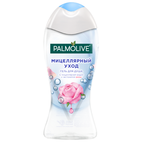 фото Гель для душа Palmolive Мицеллярный уход с экстрактом розы, 250 мл