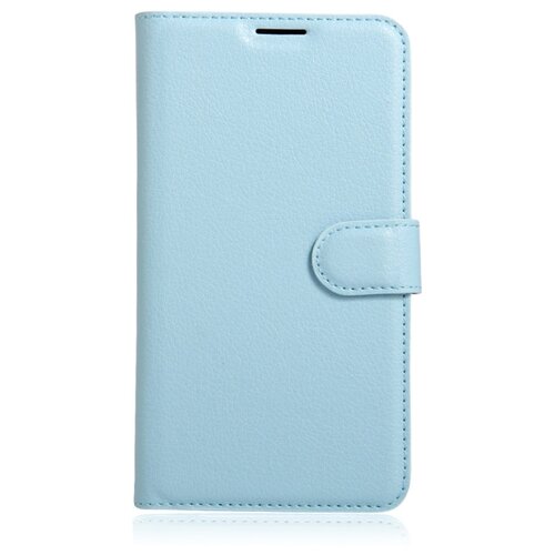 фото Чехол-книжка mypads для nokia lumia 1320 из качественной импортной кожи с подставкой застежкой и визитницей голубой