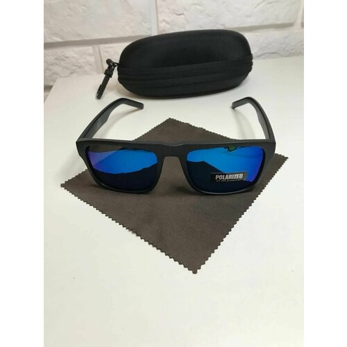 Очки солнцезащитные, с синими антибликовыми и поляризационными линзами Вайфареры/Клабмастер