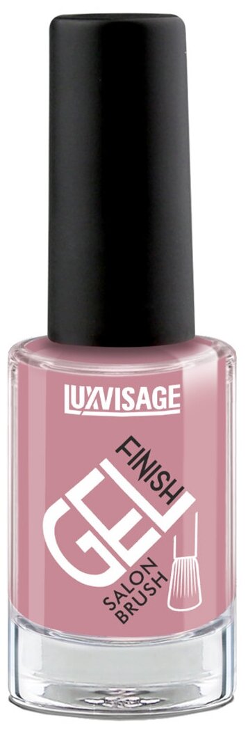 Лак для ногтей LUXVISAGE GEL finish тон 37 Серо-лиловый