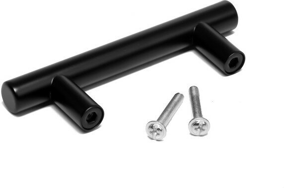 Ручка рейлинг CAPPIO, нерж. сталь, d=12 мм, м/о 64 мм, цвет черный - фотография № 12