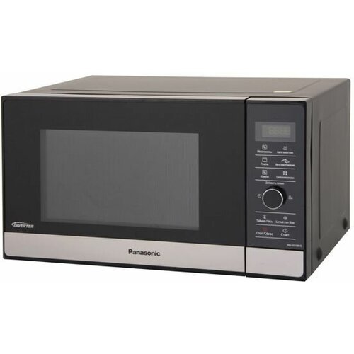 Микроволновая печь PANASONIC NN-GD38HSZPE, 1000Вт, 23л, черный /нержавеющая сталь