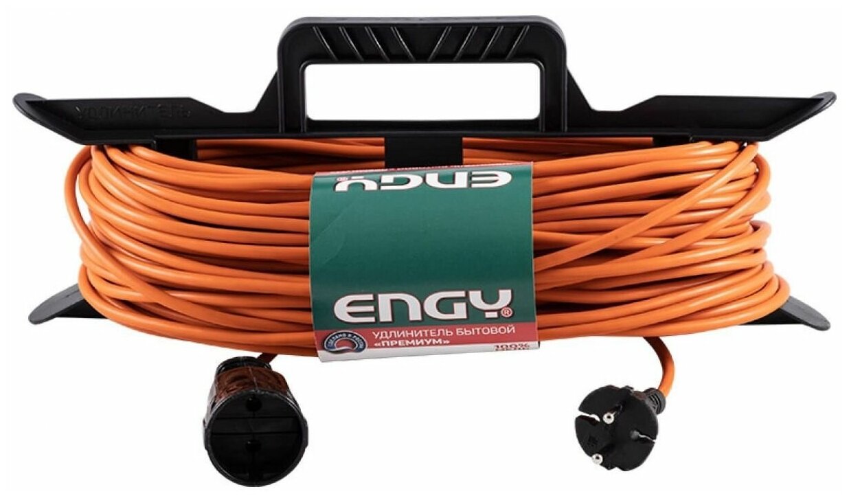 фото Удлинитель на раме Engy Премиум 40м/1роз. (ПВС 2х0,75)