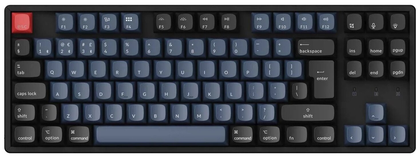 Клавиатура Keychron K8P-J3, Gateron G pro Mechanical Brown Switch, RGB - фото №1