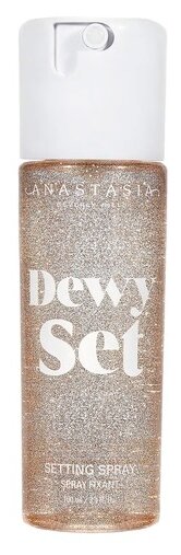 Anastasia Beverly Hills Спрей для фиксации макияжа Dewy set, 100 мл, прозрачный