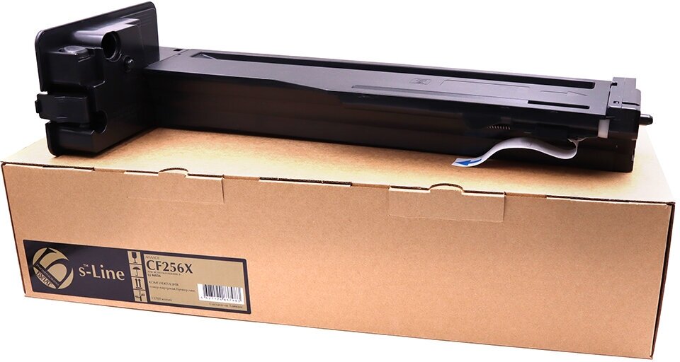 Тонер-картридж булат s-Line CF256X для HP LJ MFP M436 (Чёрный, 13700 стр.)