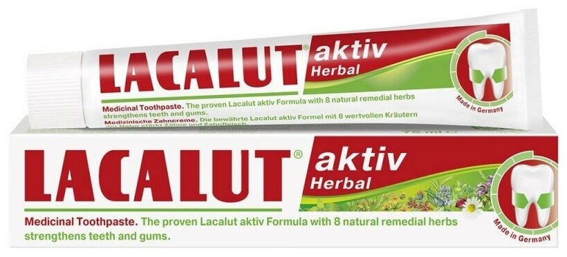 Лакалют з/п ACTIVE Herbal 50мл