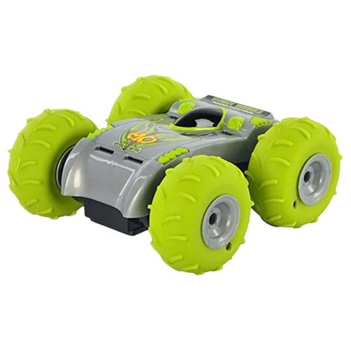 CS Toys CS-0935, 13 см, серебристый/зеленый радиоуправляемая машина перевертыш с пневмо колесами cs toys a01